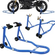 Zestaw Stojaków Motocyklowych – Przód + Tył – Nośność 250 kg