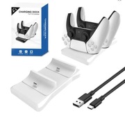 Podwójna ładowarka do padów PS5 DualSense – stacja dokująca USB-C