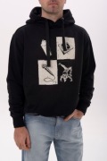 Bluza z kapturem - Alternatywa czarna r. XL HIPHOP 4 elementy