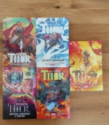 Komiksy  Potężna Thor zestaw T.1-5 nowe