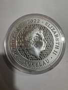 Bull and Bear Tokelau 50 Dollars 2022 Srebro 1kg