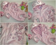  wyprawka dziewczynka 0-6-12 m firmówki ŚLICZe