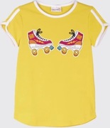 COCCODRILLO ŻÓŁTY T-SHIRT WROTKI R.110