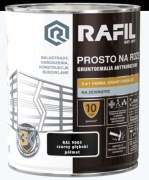 RAFIL Prosto na Rdzę 0,75L czarny półmat RAL 9005