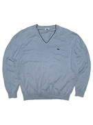 Błękity sweter Serek Lacoste ralph lpgo haft nike adidas elegancki 90s