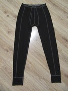 MASCOT męskie getry kalesony czarne wełniane 20% wełna stan idealny _ L