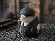 Figurka kaczka gangster 3D | Dekoracja | Styl Peaky Blinders | Druk 3D