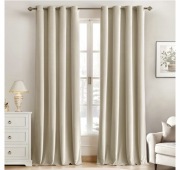 2 Pack Zasłony Aksamitne 140x245cm. Zaciemniające Termiczne Na Przelotkach
