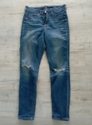Jeansy z przetarciami H&M r. 40