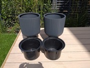 Doniczki Keli Mika 30 z wkładem