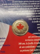 25 centów Kanada piękny liść klonu moneta okolicznościowa 2004 Dzień Kanady