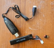 Cyma 135s Cymoglock AEP Zestaw Bateria li-po 7,4 + Ładowarka usb + Złączki.