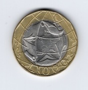 Włochy 1000 lirów 200 lirów 50 lirów