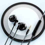 Słuchawki przewodowe z mikrofonem mini jack 3,5 mm