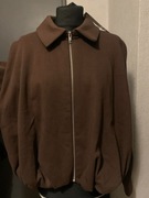 ZARA kurtka bomberka biker bluza wdzianko narzutka marszczona oversize 