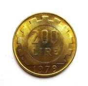 200 Lirów 1979 r.  Italia