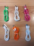 Kable micro USB do telefonu Android 2 sztuki