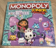 Nowa gra MONOPOLY junior KOCI DOMEK GABI oryginał w folii