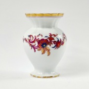 Wazon Furstenberg, porcelana, Niemcy, lata 60.