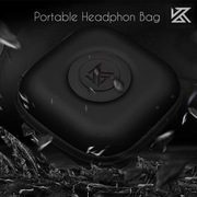 KZ Etui Słuchawkowe Czarne Kwadratowe 