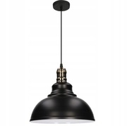 Lampa wisząca Loft LEDLUX Retro Edison czarna złota oprawka E27