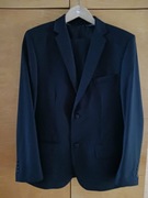 Garnitur męski czarny 176/96+ kamizelka gratis