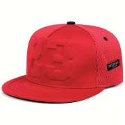 Czapka z daszkiem 23 czerwona sportowa snapback stylowa unisex