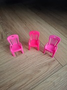 Meble dla lalek - krzesełka 