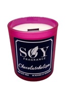 Świeca sojowa- Chocolateholism- Drewniany knot