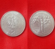 moneta 2 zł "100 lat Igrzysk Olimpijskich Atlanta" 1995 r