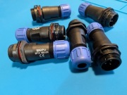 Wtyk wodoodporny na kabel WEIPU SP13 3-pin IP68 (Nowy)