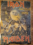 plakat Iron Maiden Live After Death heavy metal Metallica Slayer Obituary
