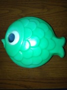 Plastikowa rybka Zezolek PRL