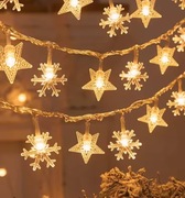 Lampki Świąteczne Ciepłe Światło 3M 1.5M