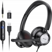 Słuchawki Nauszne z Mikrofonem New Bee H362
