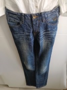 Niebieskie jeansy typu slim fit damskie rozmiar 38 M Ichi