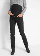 Czarne Spodnie Ciążowe Bonprix 38