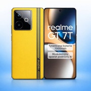Smartfon realme GT 7T 12/512 Racing Yellow NOWY. OKAZJA POD CHOINKĘ