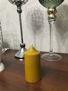 Świeca  z wosku pszczelego -  NATURALNY  zapach (1szt)