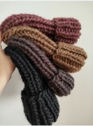 C,apka z wełny peruwianskiej. Handmade 