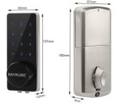 Cyfrowy zamek do drzwi bez kluczowy RFID , Mifare