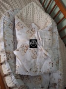 Zestaw 2el.kokon różek bawełna minky 