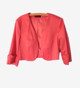 Eleganckie bolerko damskie na podszewce bawełna r.42 komunia, wesele