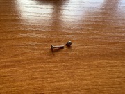 Kolczyk tytanowy kulka 2 mm