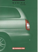 Prospekt Nubira kombi - Daewoo FSO