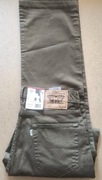 Levi's 752 33 x 36 ciemno zielone, materiałowe