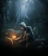 Fotomontaż halloween