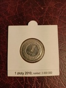 1 ZŁ 2010 NAJNIŻSZY NAKŁAD !!!
