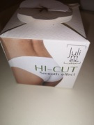 Figi cotton hi-cut smooth effect szary XL 108-116 Julimex