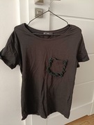 Czarna koszulka do codziennego użytku 